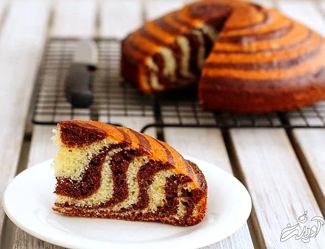 جلوگیری از خشک شدن کیک خانگی نگهداری کیک زبرا